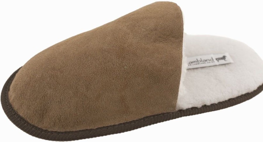 Lambland Ladies British Made Footwear | Ladies Genuine Sheepskin Lined Scuffs