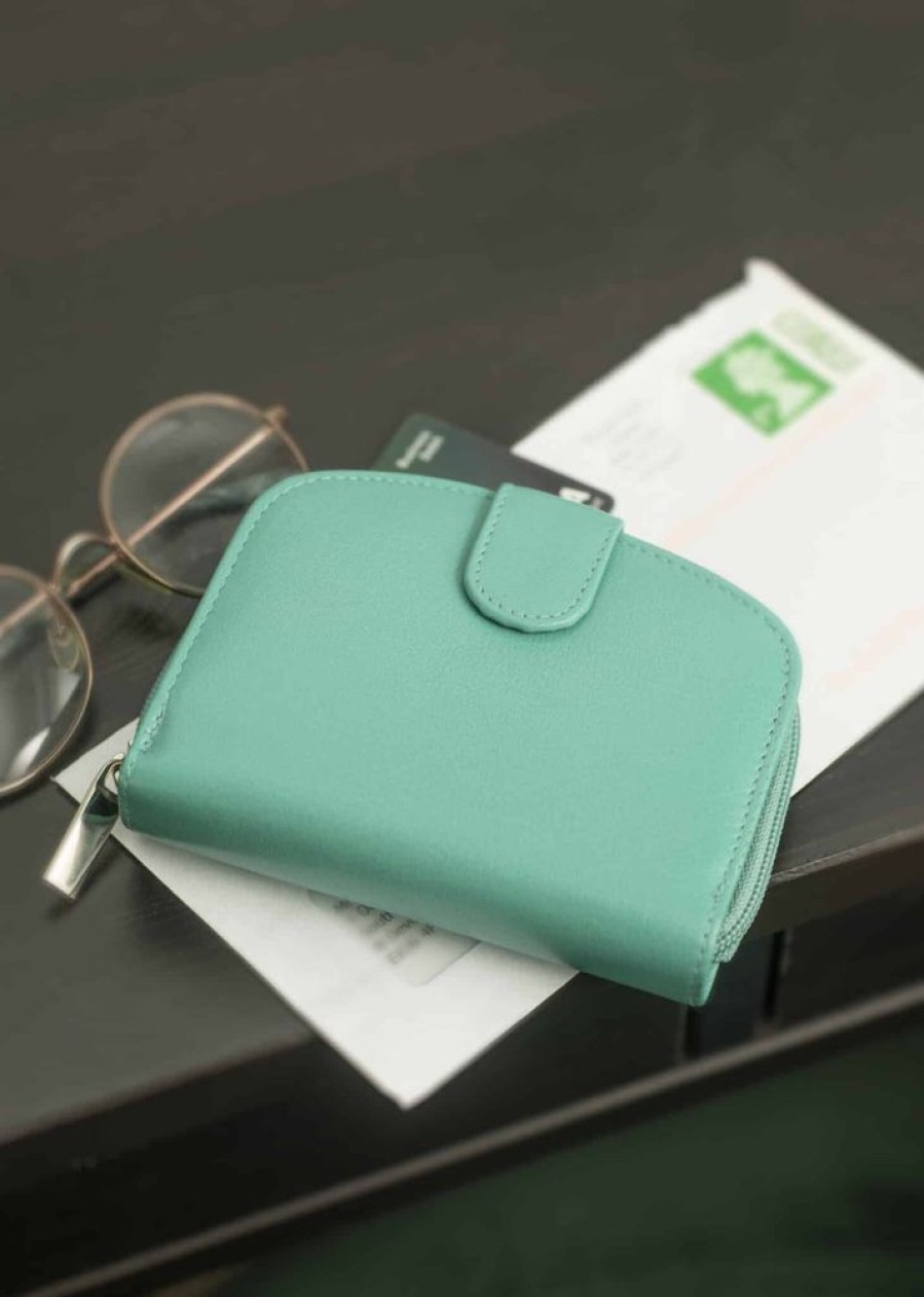 Lorenz Purses | Real Leather Rounded Soft Wallet