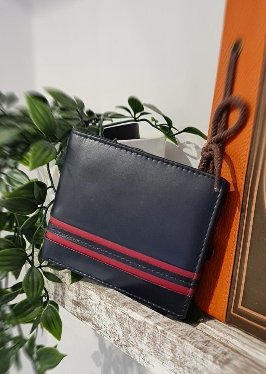 London Leather Goods Wallets | Smooth Luxury Leather Flip Up Wallet