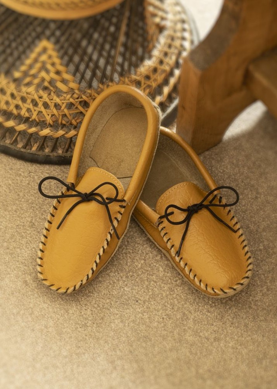 Lambland British Made Footwear | Men'S Genuine Leather And Suede Earthing Moccasins