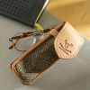 Barrhead Leather Glasses Cases | Hand Crafted Deer Skin And Tweed Glasses Case