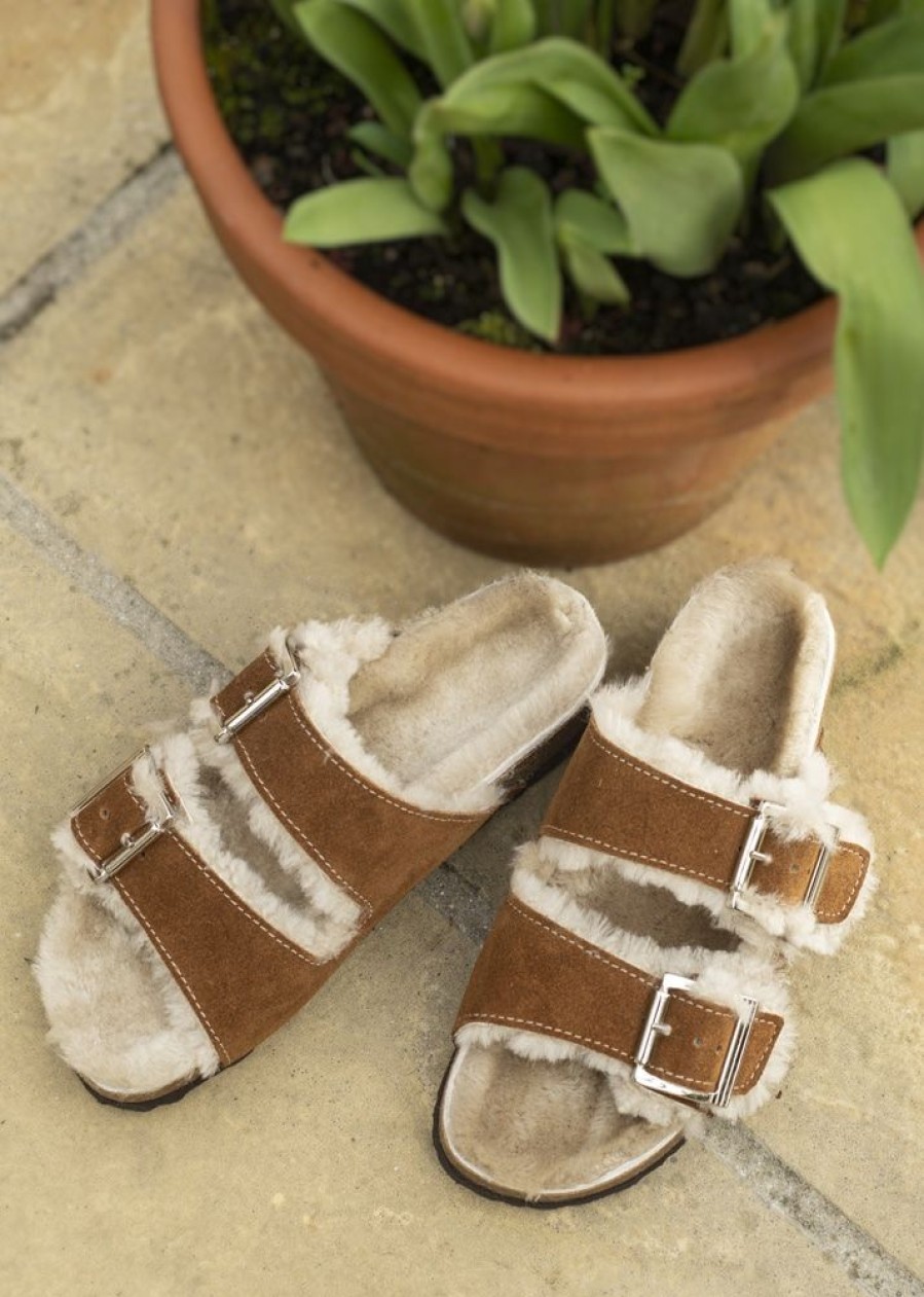 Lambland Ladies Boots & Sandals | Ladies Luxury Merino Sheepskin Sandals