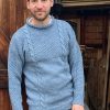 Glencroft Coats, Jackets & Jumpers | Unisex British Wool Tarbert Fishing Jumper