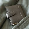 Lorenz Card Cases | Soft Leather Card Holder With Plastic Sleeves