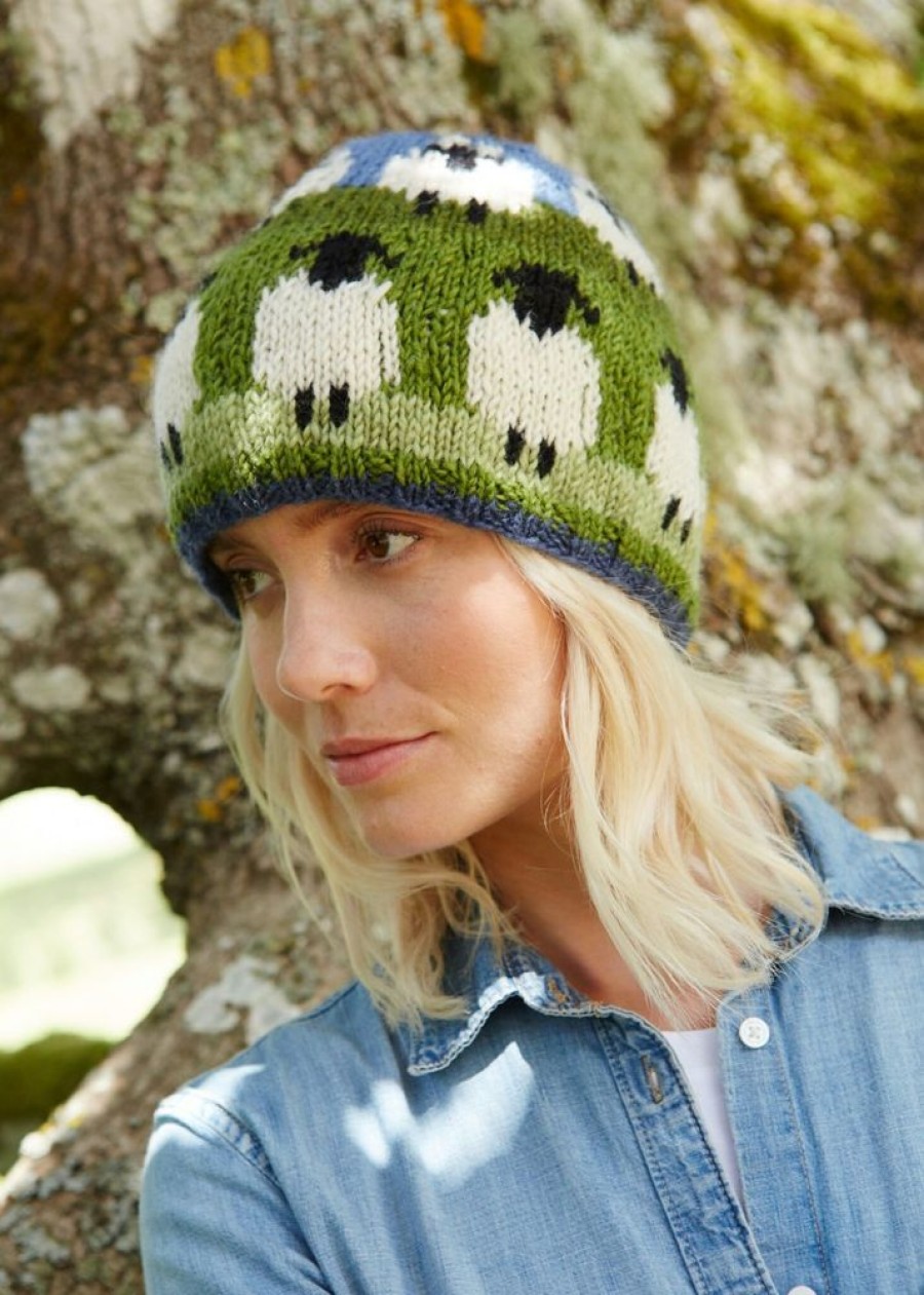 Pachamama Hats, Scarves & Earmuffs | Hand Knitted Sheep Design Beanie